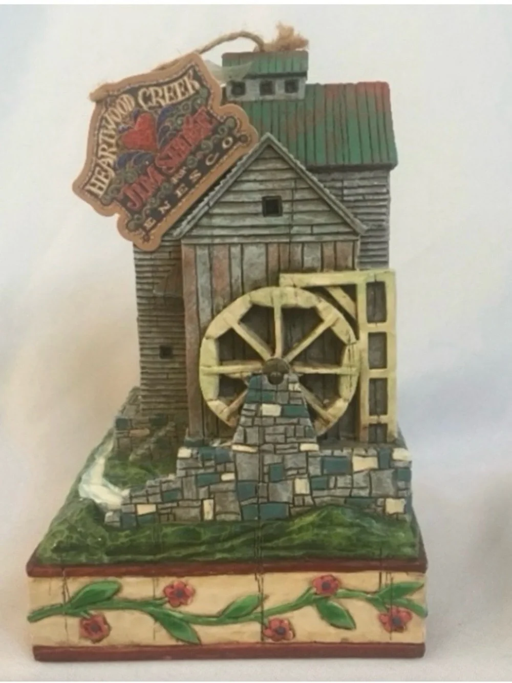 Jim Shore 2004 Heartwood Creek Windmill Figure Decor Farmhouse Rustic Western
